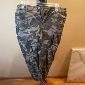 Womens camo jeans